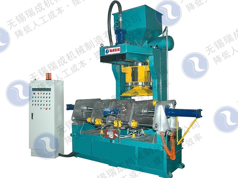 垂直分型射芯機